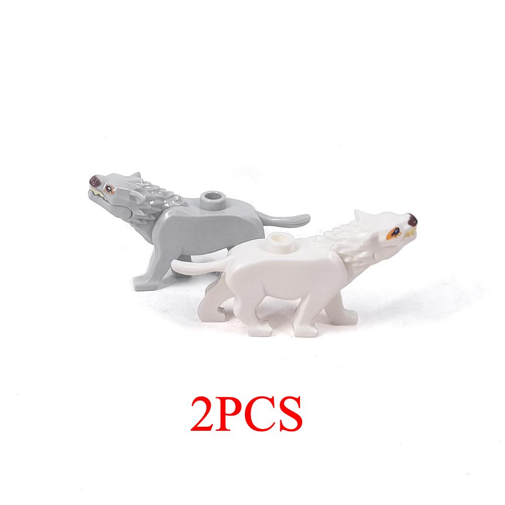 The Zoo Model African Elephants Camel Deer Crocodile Leopard Animal Building Blocks Educational Games Figure Brick Toys Kid B03