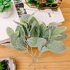 Elegant Simulation Lamb Ear Leaves Plastic Fake Plants  Wedding Party Decor