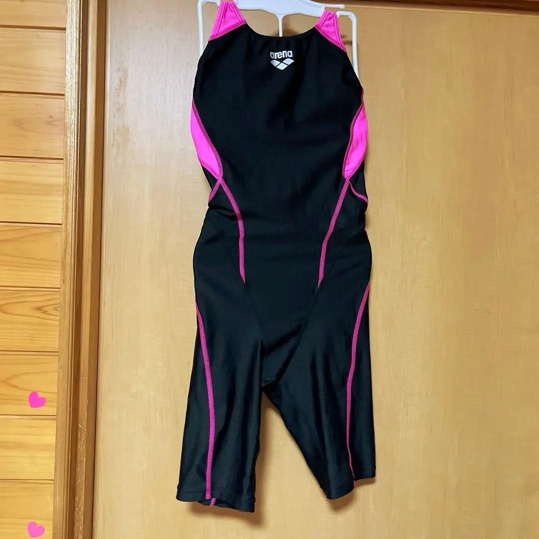 

[USED] Arena Swimsuit Black Pink