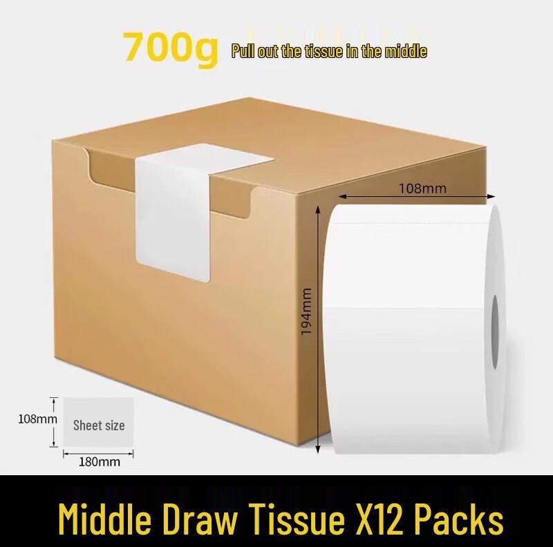 Allies Commercial Center-Pull Paper Towels, 12 Rolls