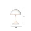 Creative Mushroom Bordlampe Soverom Nattbordslamper Moderne Minimalistisk Home Decor Skrivebordslampe Kontorstudie Leselysarmatur