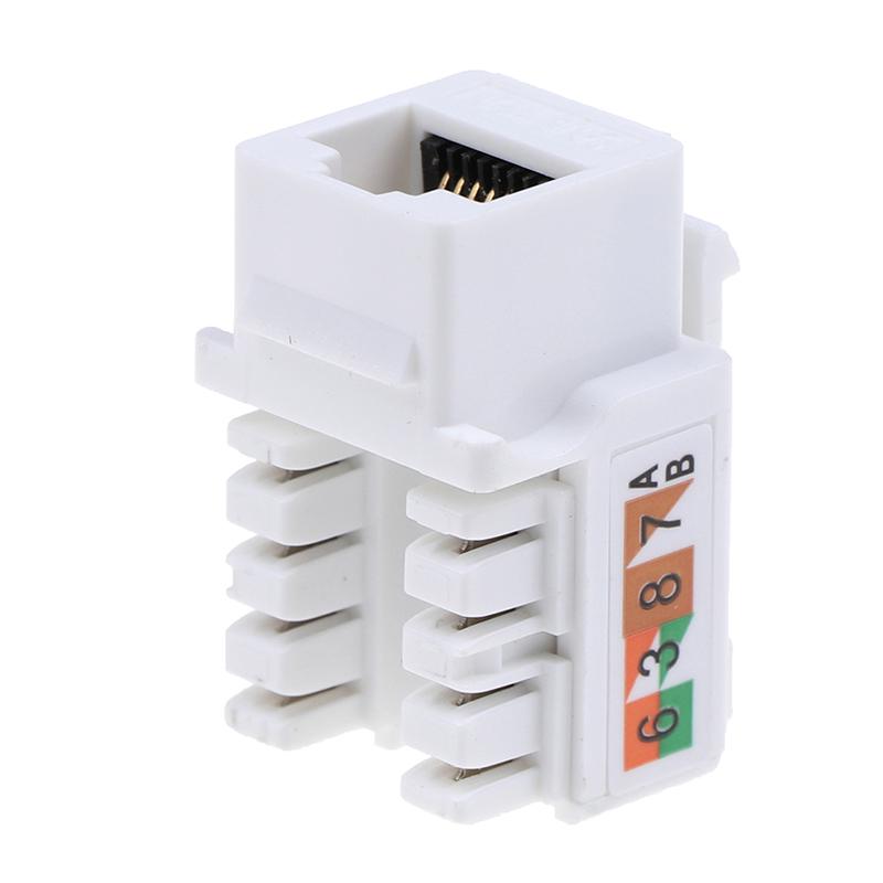 5ks Cat6 Rj45 110 Punch Down Keystone Počítačový modul Síťový Ethernet Jack