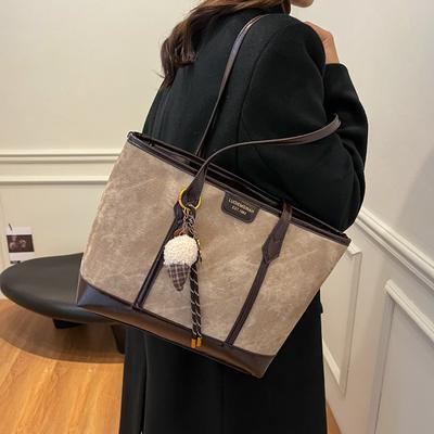 Commuter Tote Bag Women's New Fashion Casual Large-capacity Armpit Bag
