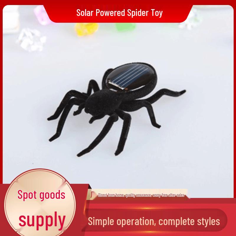 Solar-Powered Insect Toys: Creative Science Experiment Models for Children's Educational Learning