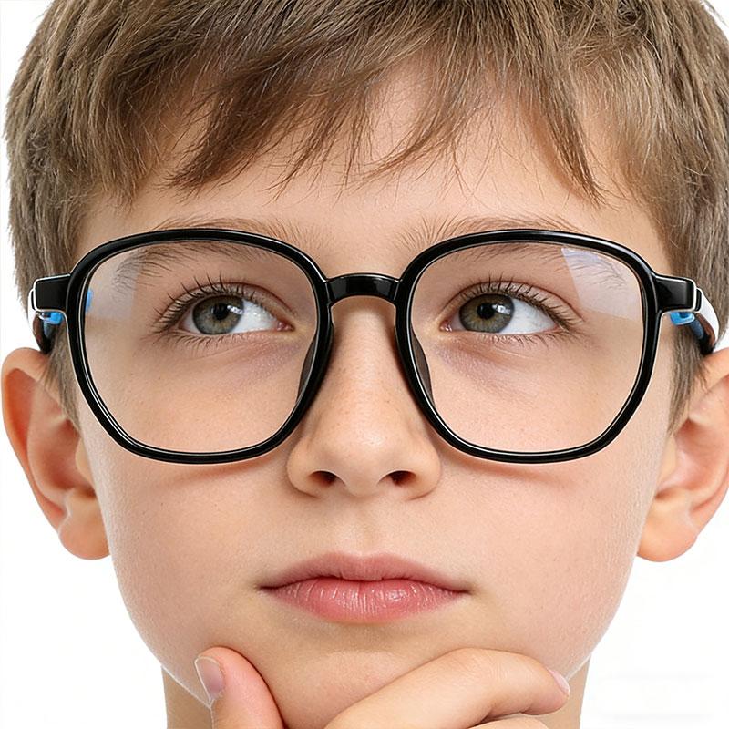 New Child Blue Light Blocking Myopia Glasses Girl Eyeglass Frame Student Reading Glasses Optics Lenses Boy Prescription Glasses