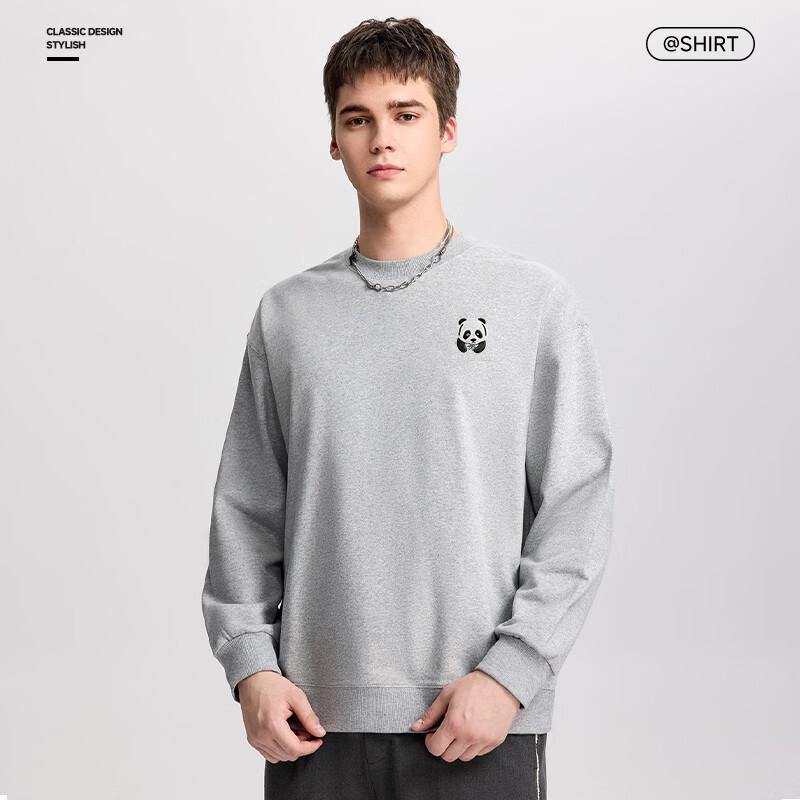 Mark Fairwhale Men's Chinese Style Loose Fit Graphic Sweatshirt
