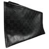 Gucci Coated Canvas Clutch Medium Men's Black 876480-FAF8A-1000