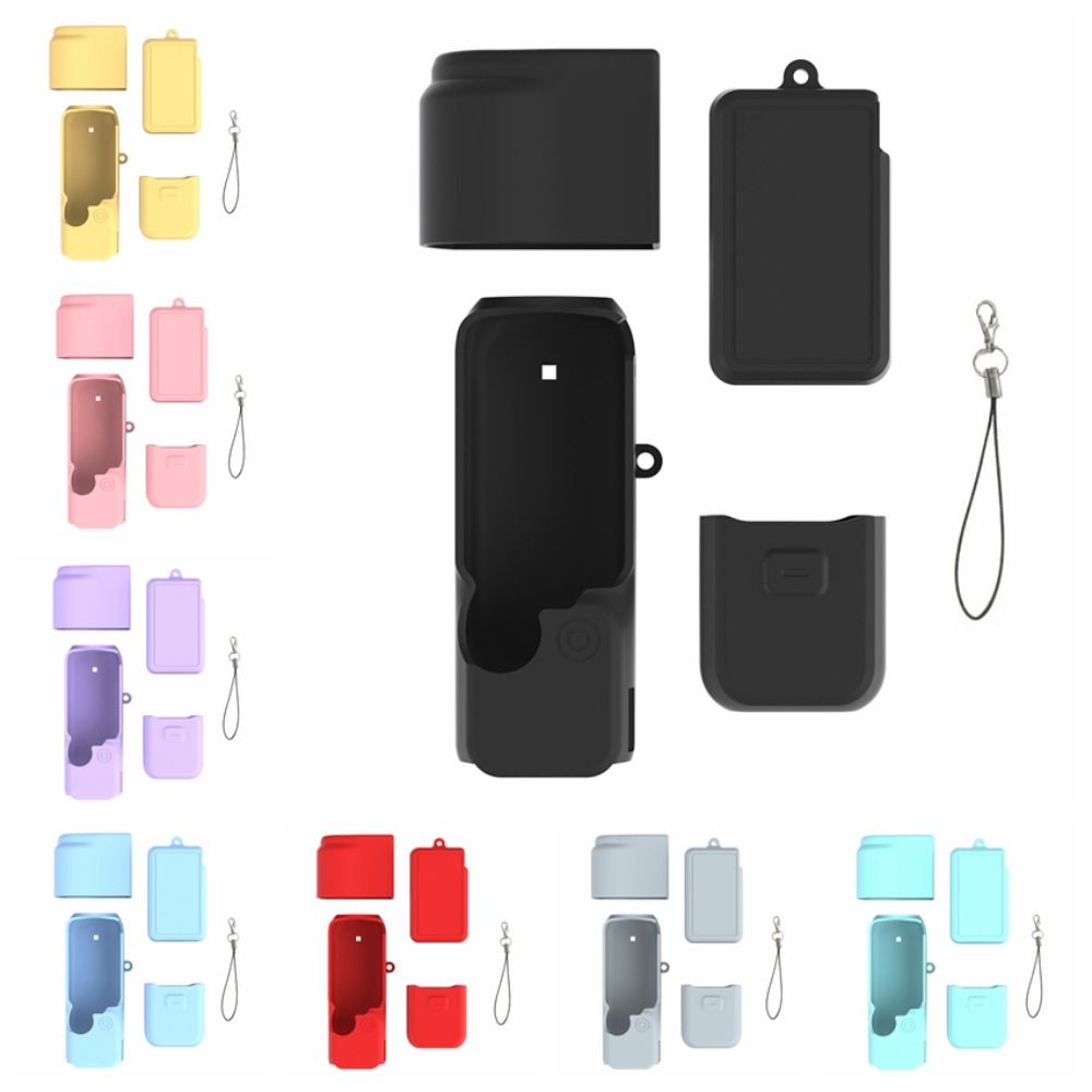 Silicone Screen Protector Lens Cover for DJI Osmo Pocket 4 Action Camera Accessories