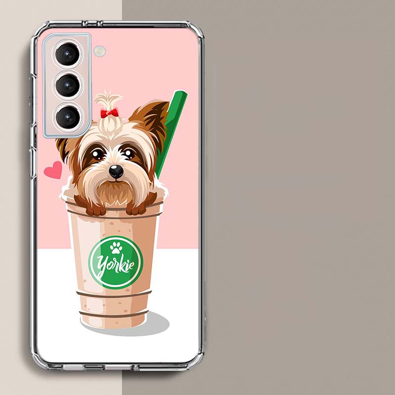 Yorkshire Terrier Dog Phone Case For Samsung A17 A56 A36 A26 A16 A55 A35 A25 A15 A05S Galaxy A71 A51 A41 A31 A21S A70 A50 A40 A3
