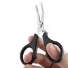 Multifunctional Fishing Plier Fish Hook Remover PE Line Cutter Scissors with Hooked Tip Practical Fishing Tool Durable