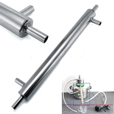 Stainless Steel External Cooling Pipe Tube Distiller Condenser for Brewery 16''