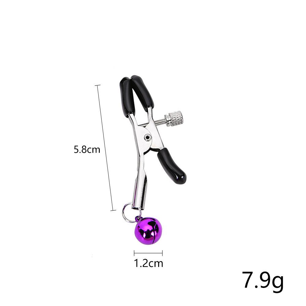 Nipple Clamps with Bells - Erotic Accessories for Couples