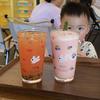 Homemade Cool Summer Cherry Blueberry Puppy Glass Cartoon Shugo Juice Cup Cold Drink Cup Large Coffee Cup