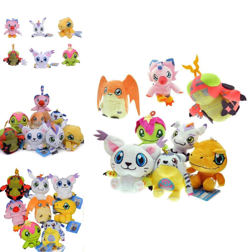 Adorable Anime Digimon Adventure Plush Toys For Kids Featuring Soft And Comfortable Dolls