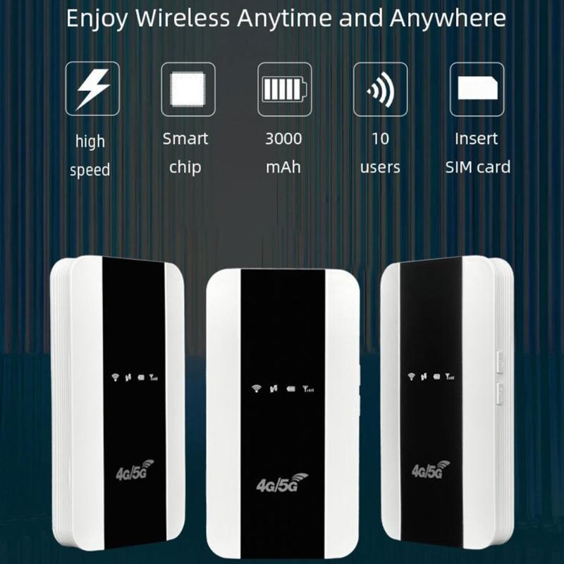 Global 4G Mobile Hotspots Routers For Americas Coverage Wireless Networking Extended Battery Lifes Multiple User Support