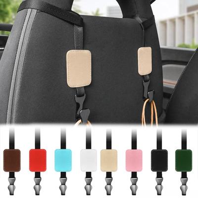 Automašīnas daudzfunkcionāls āķis Aksesuāri Automašīnas sēdekļa galvas balsta āķis Daudzfunkcionāls sēdekļa atzveltnes dubultā āķis Auto salona piederumi