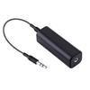 Noise Isolator 3.5Mm Ground Loop Noise Isolator  For Car Audio And Home Stereo Systems Black 1 PCS