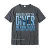 Always Be Nice To A Diver T-Shirt Scuba Diving Diver Gift Classic Adult T Shirts Comfortable Tops Shirts Cotton Casual