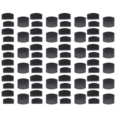 72Pcs Plastic Bed Slat End Caps Holders Centre Caps Plastic Connector Furniture Accessories for