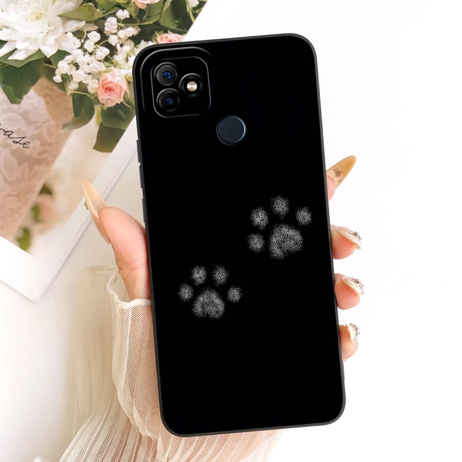 For Itel Vision 1 / P36 / Vision 1 Plus / Itel P36 Play L6005 Fashion Dusk Beach Painting Phone Case Soft Silicone Cover Bumpers