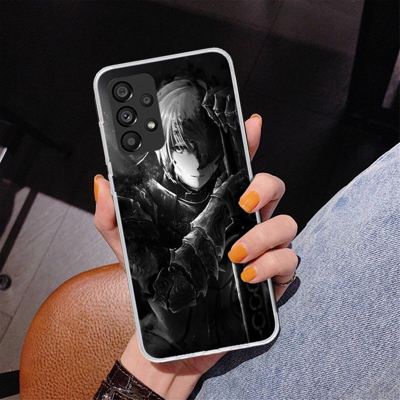 Fate Zero Stay Night Saber Phnoe Case for Samsung Galaxy A17 A37 A57 A16 A26 A36 A56 A15 A14 A13 A55 A54 A53 A35 A34 A33 A25 A24