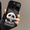 Case For Iphone 11 12 13 14 15 16 Pro Max 16ProMax 7 8 SE 2022 XR X XS 16 Plus Case Cover Soft Couple Cute Bear Full Protection