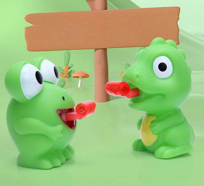 Pinch Frog Dinosaur Sticking Tongue Out Toys Funny Sensory Stress Relief Fidget Toys Cat Toys School Gifts for Kids Children