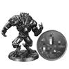 Weißmessing Blutmond Dämon Skelettkönig Miniaturfigur Handgefertigte Brettspielfiguren Auto Schreibtisch Ornament Sammlerstück Spielzeug