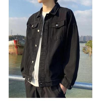 Frühling lässige Jeansjacke für Herren, trendige Marke, All-Match-Jacke, männliche Studenten-Tops, trendige Jeansjacke für Herren