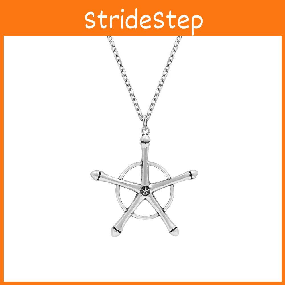 Bleach Ichigo Kurosaki Pendant Necklace With Water Wave Chain For Anime Cosplay Fans