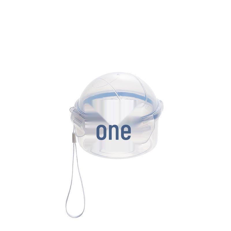 Round Transparent Mini Storage Box for Snacks & Pastries