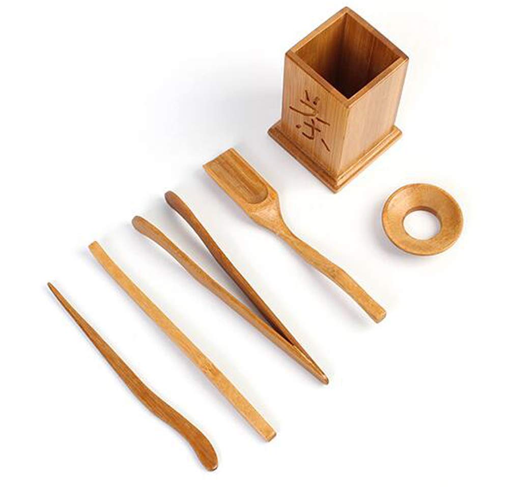 STK Tea Ceremony Starter set including a tea tea ceremony and bamboo Set 6-piece (L) caddy, accessories, accessories.