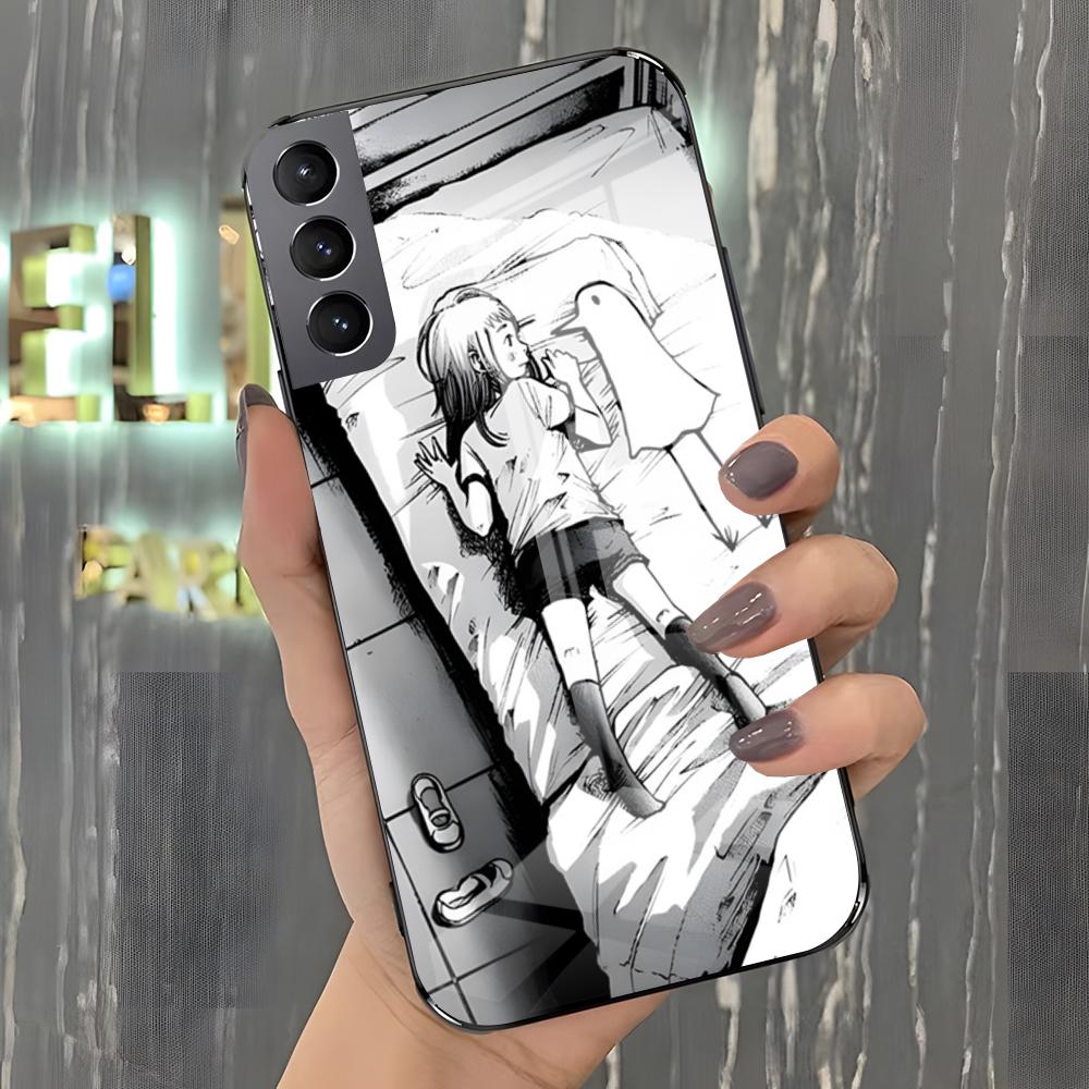 Goodnight P-Punpun Phone Case For Samsung S26 S25 Plus S20 S20 Plus S22 Ultra S23 FE S21 Plus S21 Ultra Glass Cover