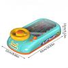 Steering Wheel Driving Toy for Kids Pretend Play Electronic Adventure Floor Game with Music Sound Effects for Girl Boy Gifts