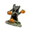 F26C Halloween Themed Resins Aquarium Statues for Indoor Outdoor Fish Tanks Decorations Miniature Garden Ornaments
