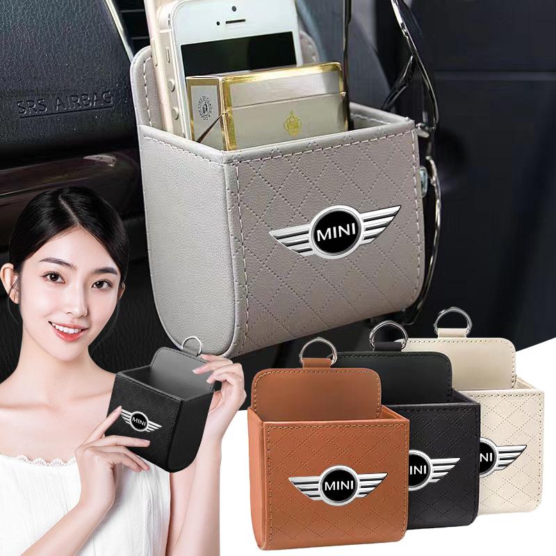 Car Air Outlet Storage Box Phone Glasses Organizer Car Goods For Mini Cooper One S Clubman R50 R53 R56 R60 F55 F56 R57 R58 R59