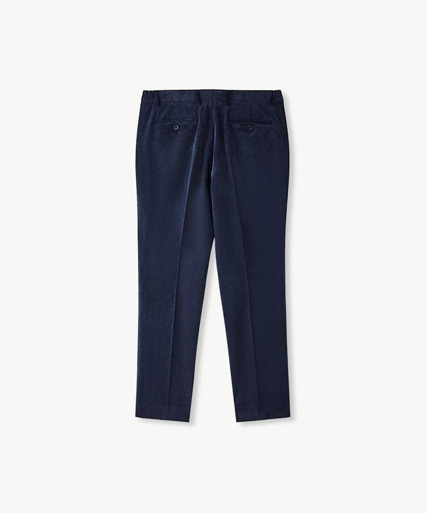 STCO Diems Warm Velour Setup Pants_Navy (Classic Fit)_Depva02Csn