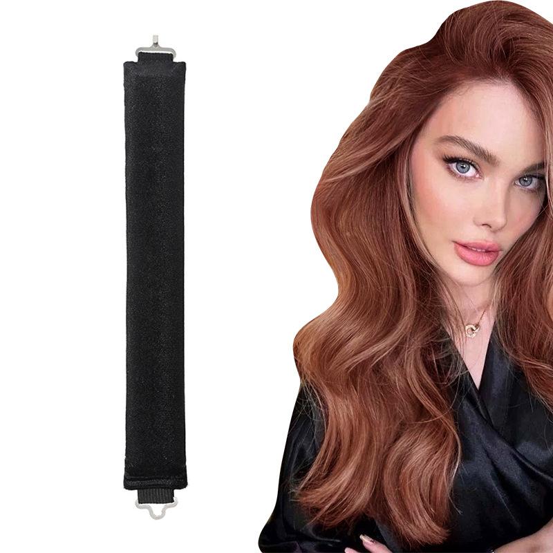 

No heat curling iron female lazy curling hair artifact European and American simple disc hair big wave sleep disc hair device