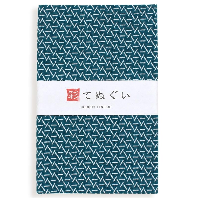 KOMESICHI Irodori Small Pattern Pattern Set of 33 X Product Tenugui, Men's 5, Fray-Resistant, 5, 88cm, Code TE-X5-06021M-IR