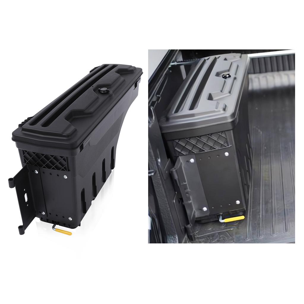 Truck Bed Tool Box Storage Tailgate Swing Case Toolbox for Ford Ranger Raptor 2015-2025 Pickup 4X4 Accessories