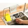 Multifunctional Over The Sink Storage Rack Stainless Steel Adjustable Shelf for Mess Release Kitchen Space