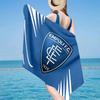 1PC Empoli Crest Design Beach Towel - Soft,  Absorbent Microfiber, Lightweight, Ideal for The Beach, Parties, Travel, Camping fan gifts