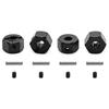 High Quality Aluminum Alloy 12mm Hex Couplers for Enhanced Control and Stability for Remote Control Cars