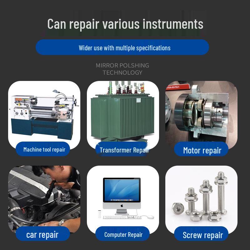 Metric & Imperial Hand Tap Wrench Set with Die Twister Rack