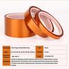 10 Meter Polyimid-Klebeband Breite 3/4/5/6/8/10/15/20/30/50/100mm Goldfinger Hochtemperaturbeständiges Klebeband für Platinenschutz