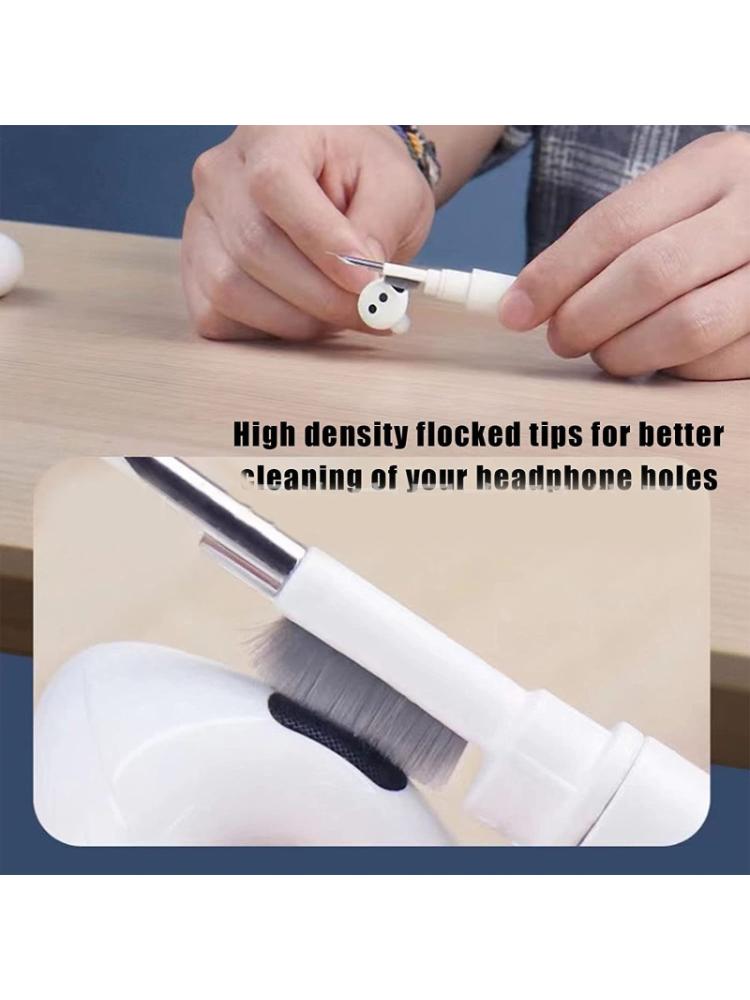 Cleaning Kit Accessories Sticky Squares Putty Gunk Remover Earbuds Cleaning Pen Multifunctional Earbuds Cleaning Brush