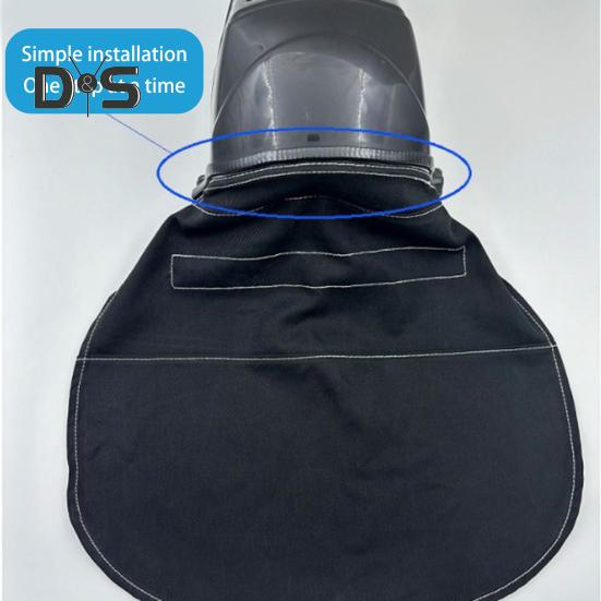 Schweißhelm-Kopfbandabdeckung, flammhemmend, blendfrei, universell, einfach zu installieren, erweiterter Schutz für den Helm