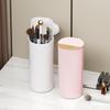 Automatic Lifting Dustproof Makeup Brush and Pencil Holder with Lid