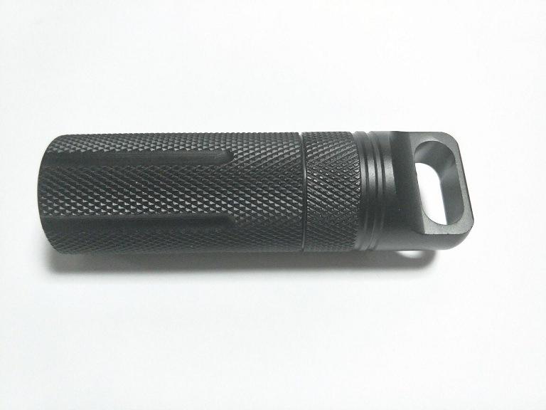 CNC Metal EDC Waterproof Survival Container: First Aid Medicine Bottle