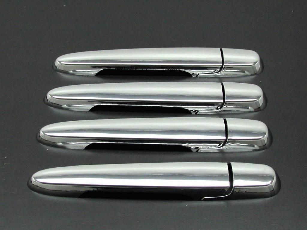 BRIGHTZ Mira Chrome Door Handle Covers and Knobs Set A Compatible with 14573 eS LA300S/LA310S [TNT600-NOBU-FS-AD4AE0] LA, LA300, A300, 300, LA310,
